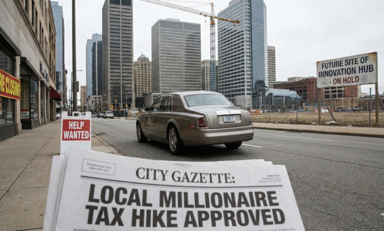 Could Local Tax Increases on Millionaires Harm Job Creation or Investment in Urban Areas?
