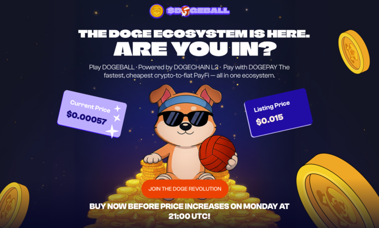 Over 1,000 Participants Agree: DOGEBALL ($DOGEBALL) Is the Best Crypto Presale to Buy Now at $0.0006 Entry