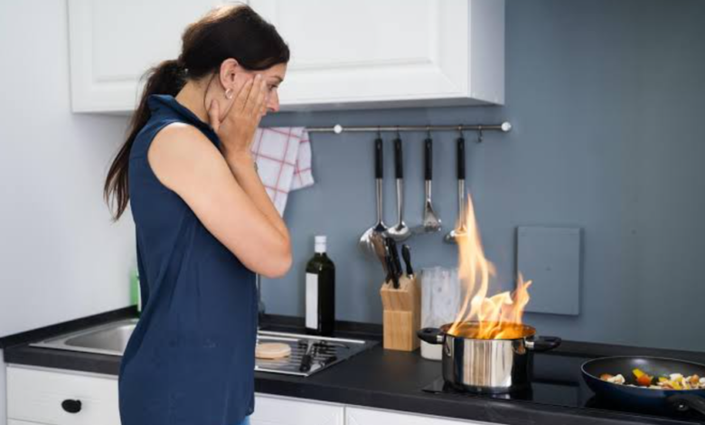 Smoke Reached The Home Office The Kitchen Fire Never Touched